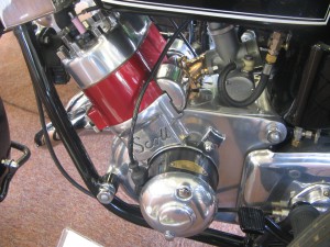 Scott two-stroke engine