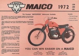 Maico 501 ad