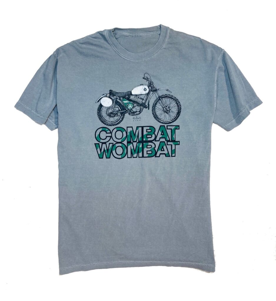 Hodaka Combat Wombat t shirt