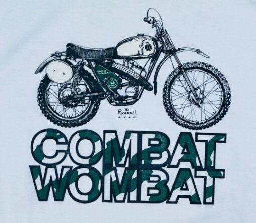 Hodaka Combat Wombat t shirt