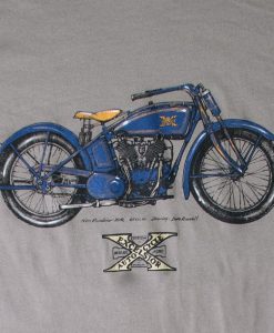 Classic Excelsior Motorcycles T-Shirt Race /& Retro