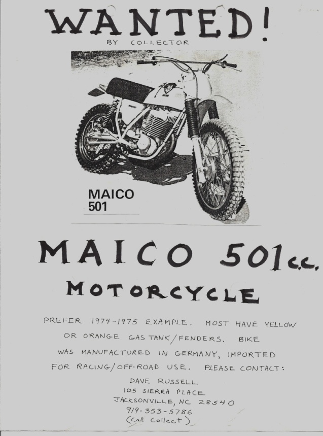 Maico 501 add