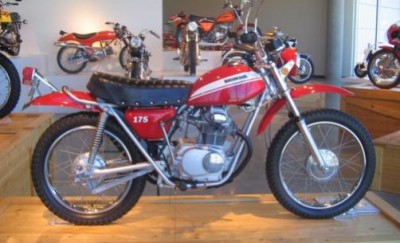 restored Honda SL-175