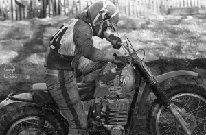 Tim with one of his Maico's