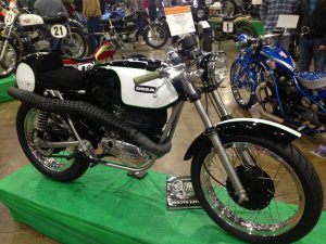 York Bike Show 1974 Ossa Cafe