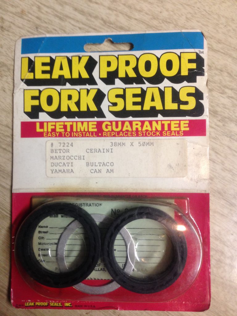 Motorcycle seals, rubber parts, gaskets.