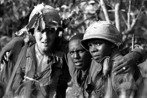 black Vietnam soilder