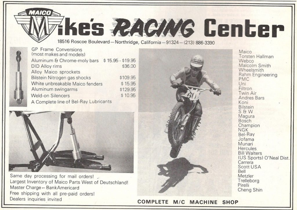 Mike's Racing Center Maico