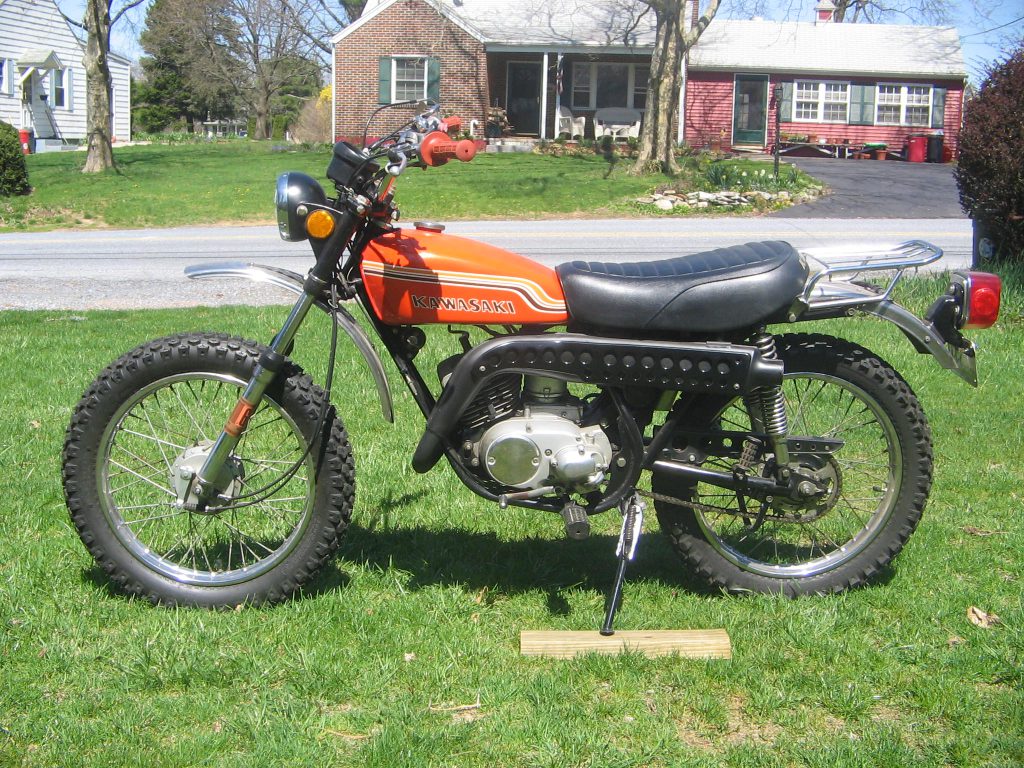 Vintage kawasaki store dirt bikes