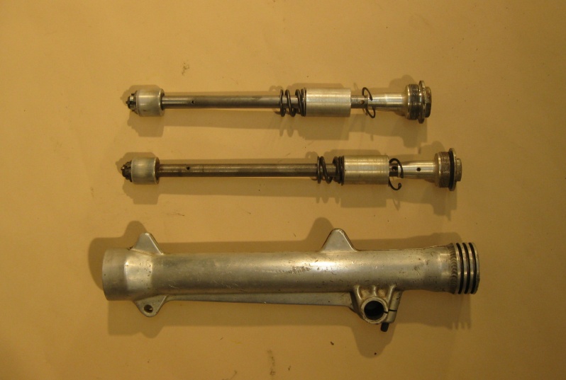 vintage motorcycle modified fork slider