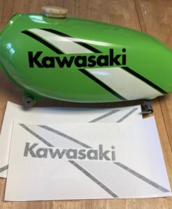 Kawasaki tank decals