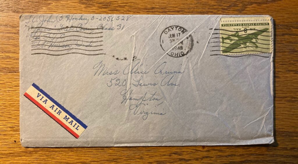 unopened world war 2 love letter