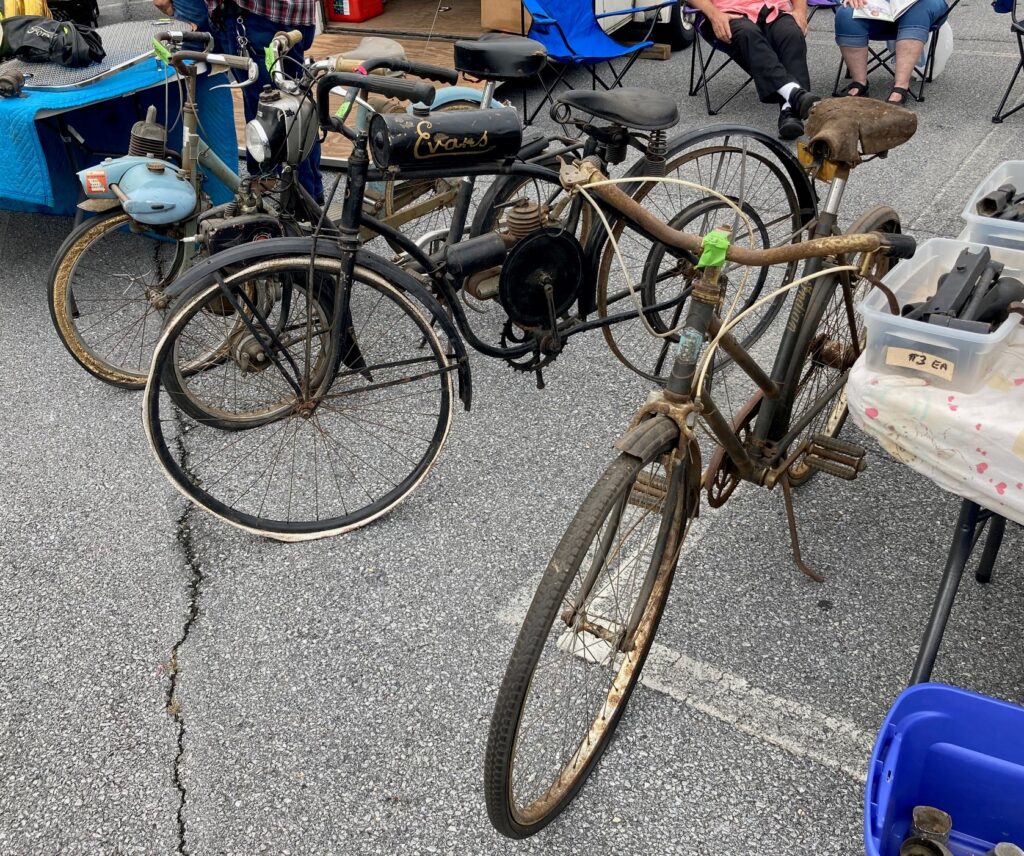 evans motorized bicycle