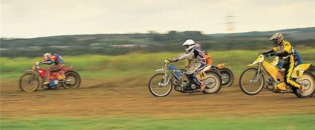 grass track motorcycle racing